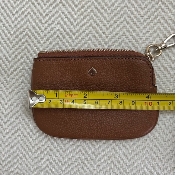 Kate Spade Tan Leather Coin Purse - Picture 4 of 5